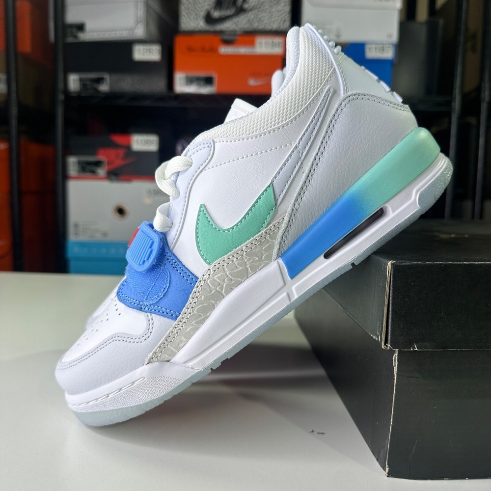 Nike Air Jordan Legacy 312 Low (GS) Size Youth 6Y FN8896-131 White Emerald